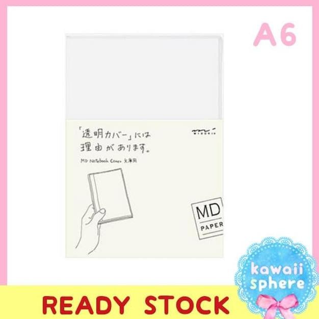 

Midori MD Notebook A6 | Cover Transparent | Ready Stock BS