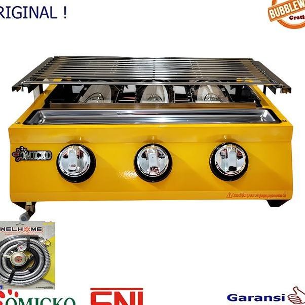 Kompor Sosis Bakar Kompor Sate Kompor Bakar 3 Tungku Sni Bergaransi Omio