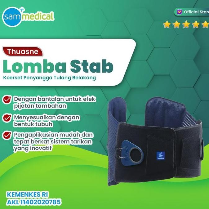 Promo Thuasne Lombastab / Penyangga Tulang Belakang  Penyangga Punggung