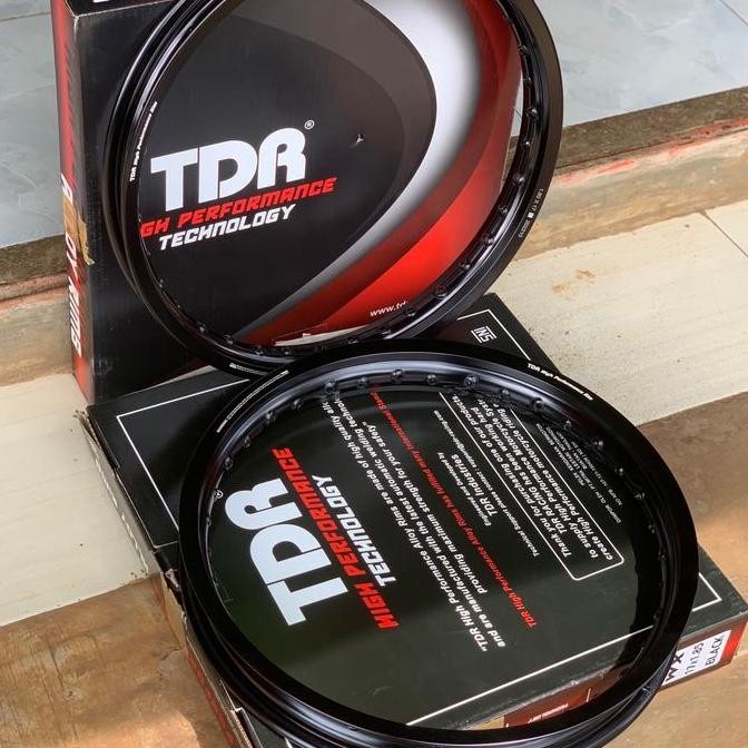 VELG TDR HITAM 140 160 185 RING 17 MODEL WSHAPE KOTAK ORIGINAL DAN TERPERCAYA