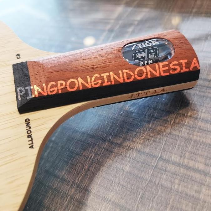 Stiga Allround CR JTTAA - Penhold - Blade Kayu Pingpong Tenis Meja Bat