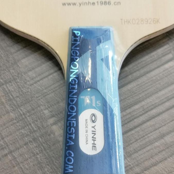 Yinhe T1s Penhold - Blade/Kayu Pingpong Tenis Meja Bat Bet