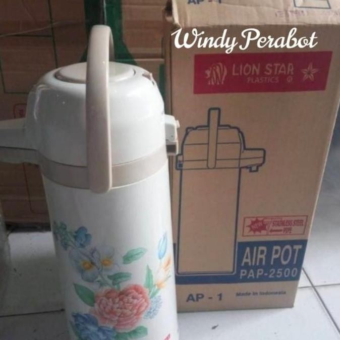 Siap Kirim Lion Star Airpot Thermos 2.5 Liter AP 2 PAP 2500 - Termos Air Panas Besar