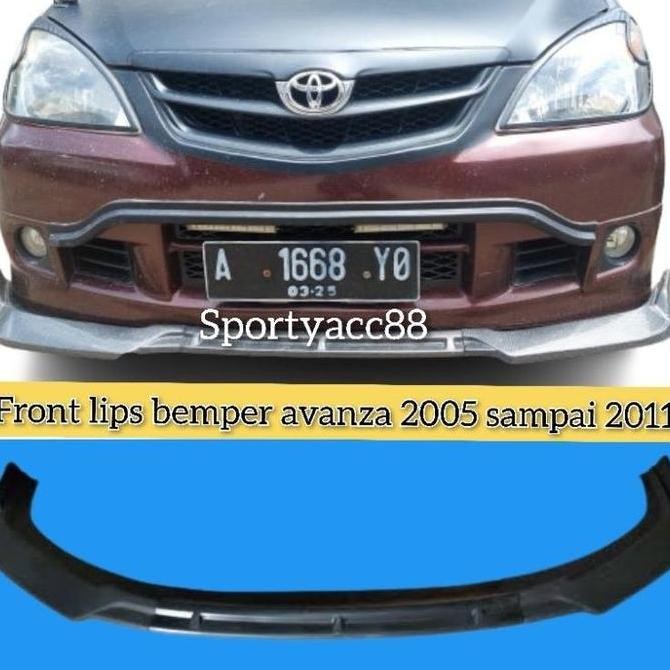 Toyota Front Lips Bumper Avanza 2005 Sampai 2011 Best Original