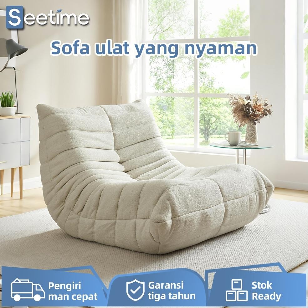 Terlaris Seetime Sofa Malas/Sofa Sederhana/Sofa Tidur/Sofa Kain Beludru/Sofa Premium Modern/Sofa Spo