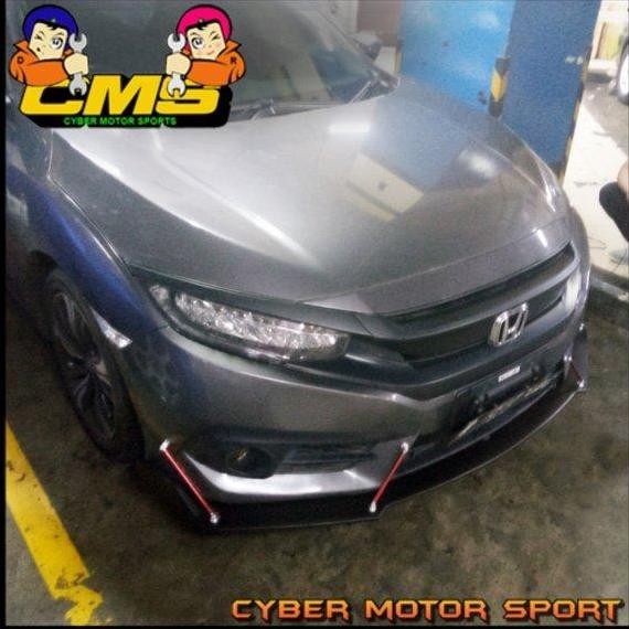 lips bumper civic turbo type R plus holder. Front lips civic turbo. Best Original