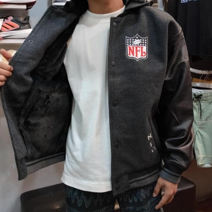 Sale Jaket Nfl X Abercrombie Varsity Original
