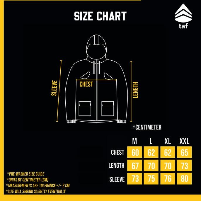 Sale Predecessors Taf Jacket Trackblack Hitam Taslan Lightweight Waterproof Hooded Fit Kancing Kanto