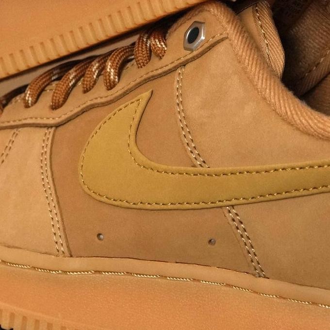 Murah Nike Air Force 1 Low Flax (100% Authentic)