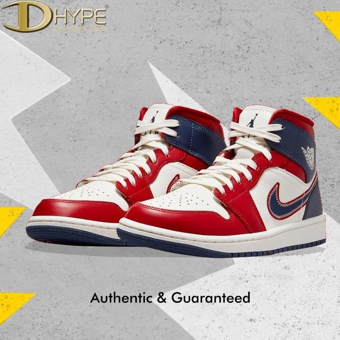 Grosir Air Jordan 1 Mid Usa 2022 100% Authentic