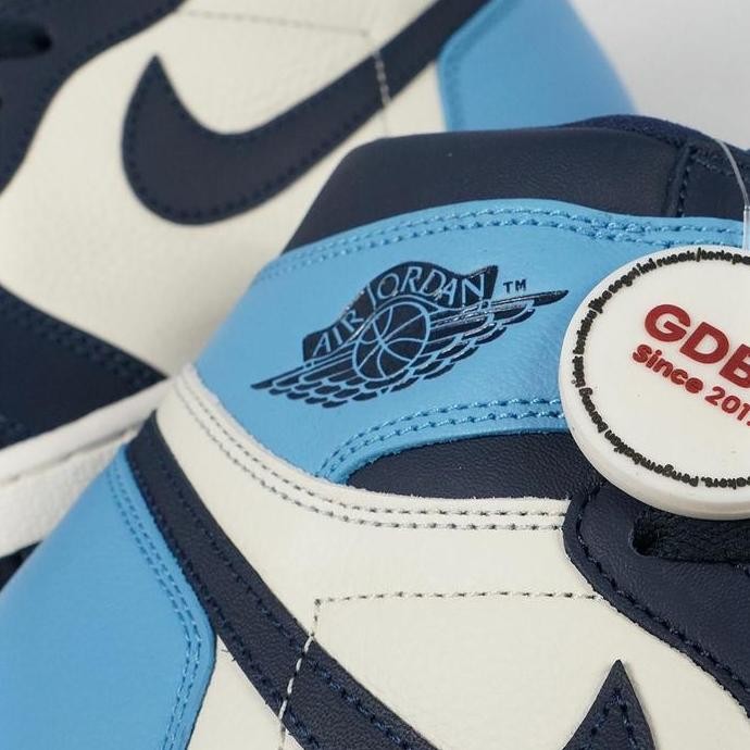 Grosir Air Jordan 1 High Obsidian Blue Unc Authentic