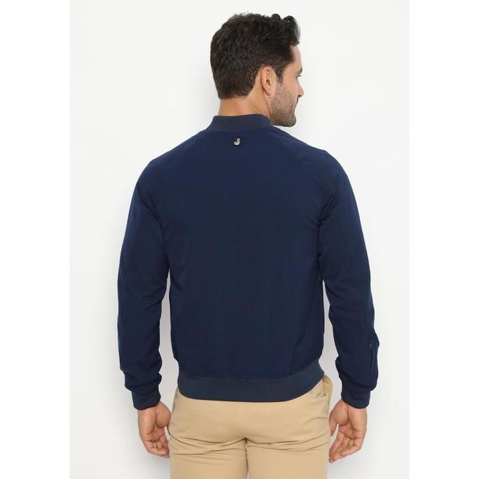 Promo Jobb Olympius Jacket Pria Slim Fit Navy 3 Casual Jaket