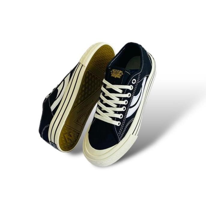 Grosir Sepatu Sneakers Wanita Pria Flexion Bw Low  Canvas Casual Shoes Sneakers Sport Tanpa Hak Hita