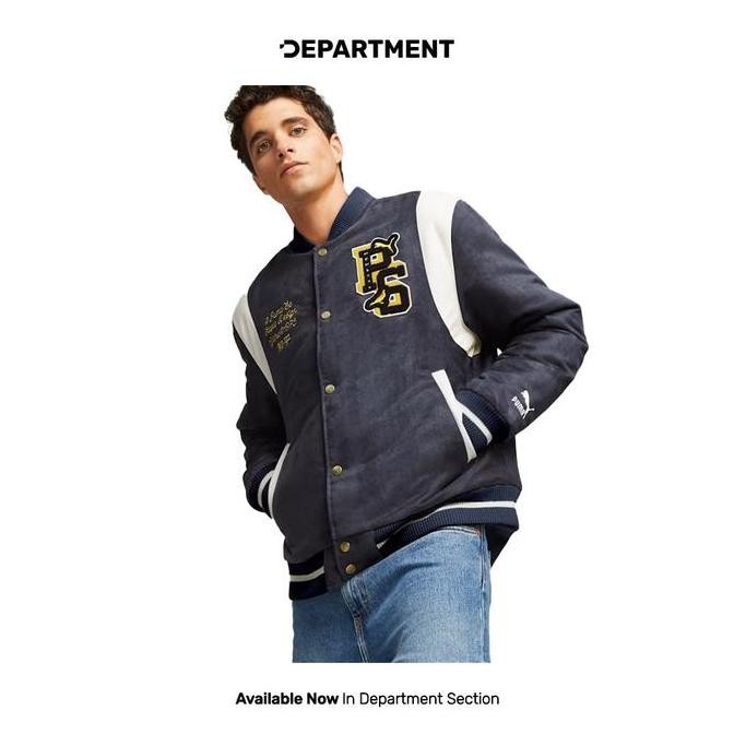 Sale Jaket Pria Puma X Staple Varsity Jacket 62220316 Original