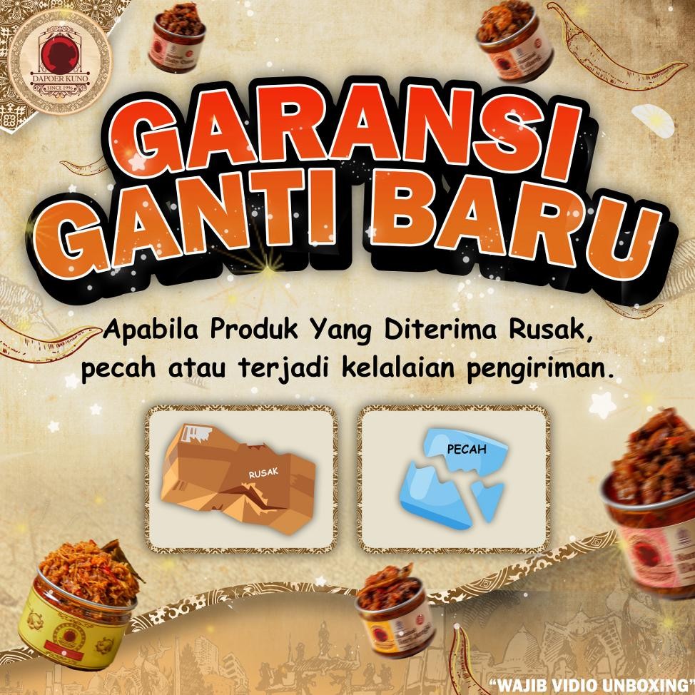 

Miliki - Dapoer Kuno - Sambal Baby Cumi 150gr !