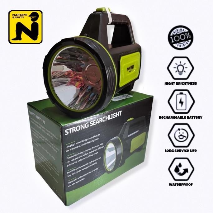 Senter Led Super Taffled Zancaka Bright Rechargeable 10W 13500 Lumens