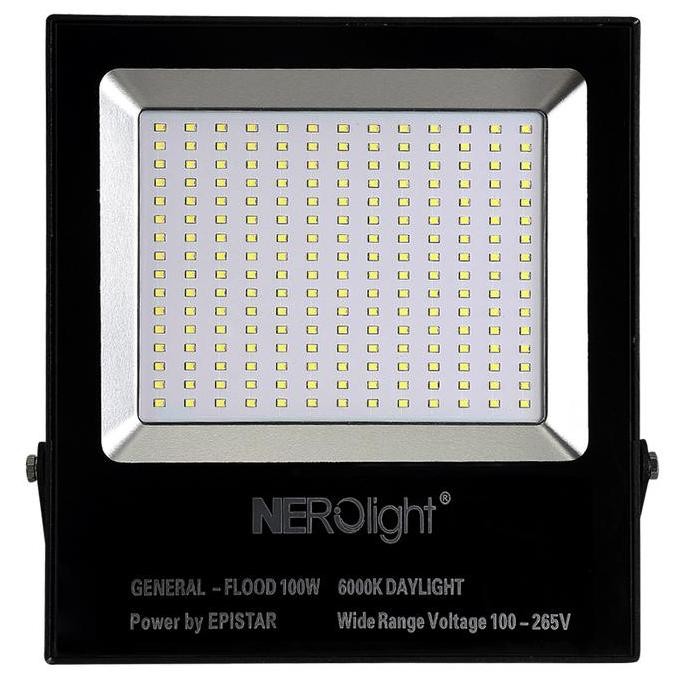 Nerolight General Bright Led Flood Light - 100W/Ip65 6000K Daylight