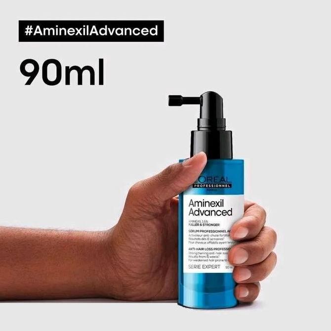 Terbaru Loreal Aminexil Advanced Anti-Hair Loss Serum 90Ml Tonic Rambut Rontok Ready