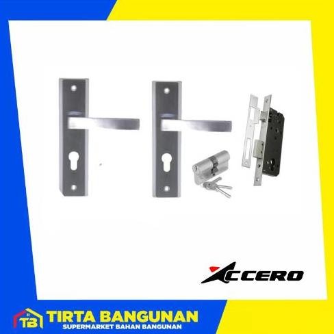 Accero Evomab Handle Pintu Set 06116 M Sn Cp Gagang Pintu Set Medium