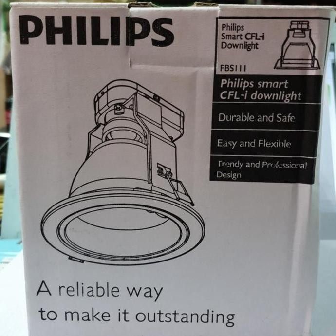 Fiting Lampu Downlight Philips 4 Inchi Fbs 111