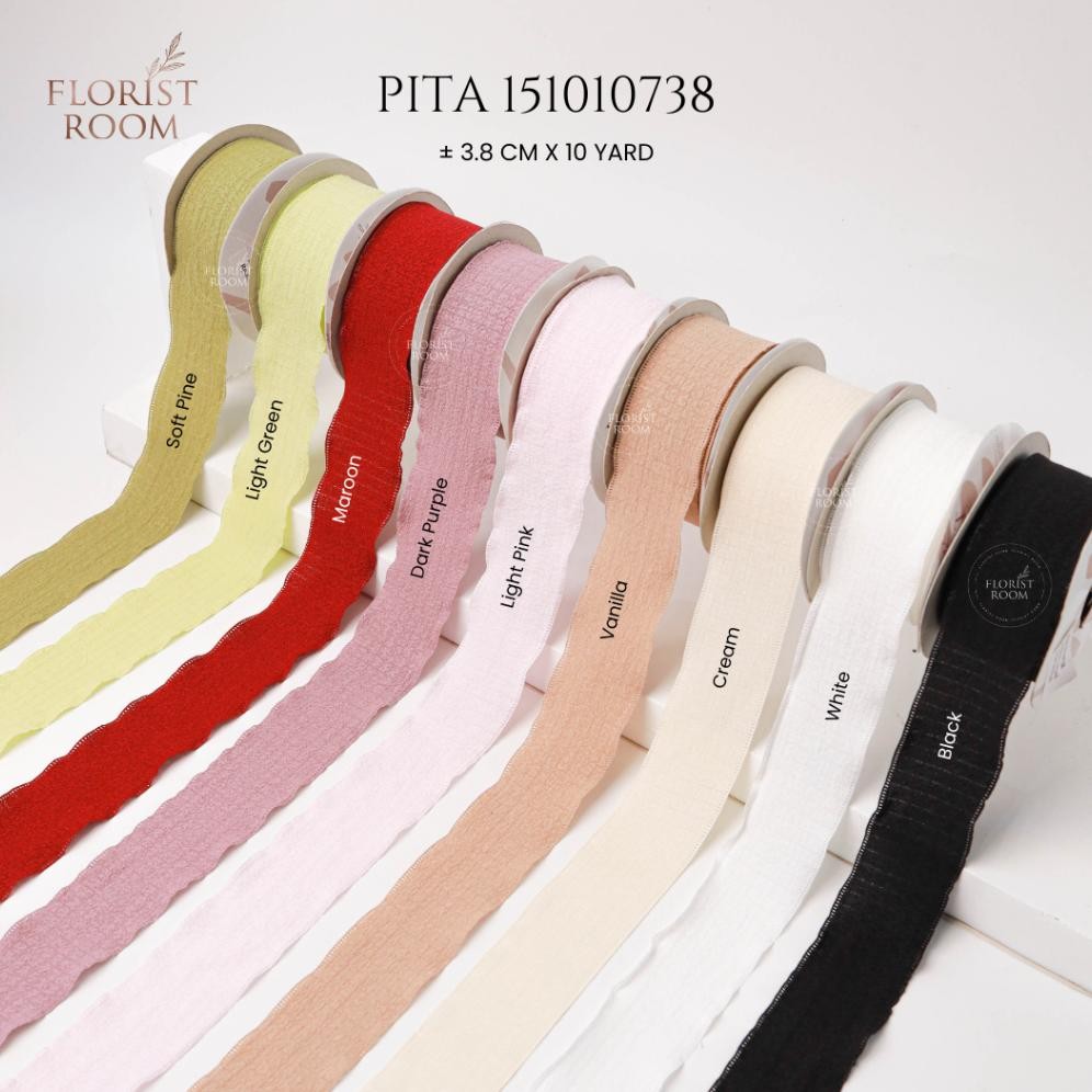 

Pita Chiffon 151010738 3.8cm x 10yard - Ribbon Berkualitas aSt