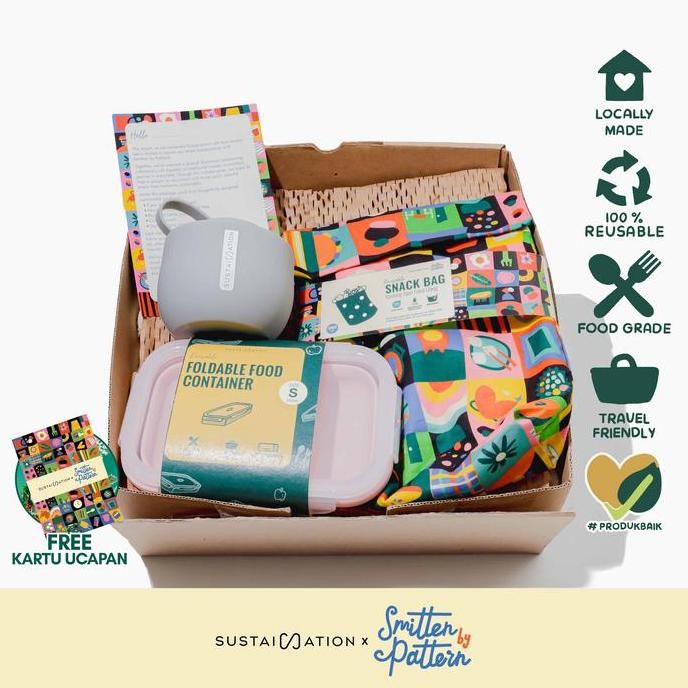 

Ready Sustainable Gift Set Eco-Friendly - Hampers Ramah Lingkungan by Sustaination 3-5 pcs