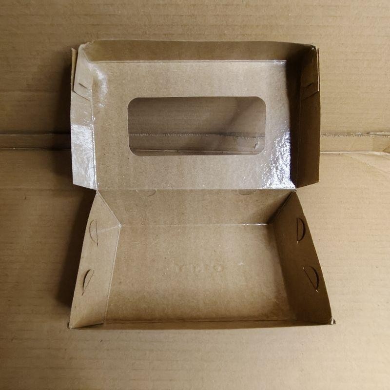 

Lunch Box Kraft M/L Jendela Isi 100 Pcs