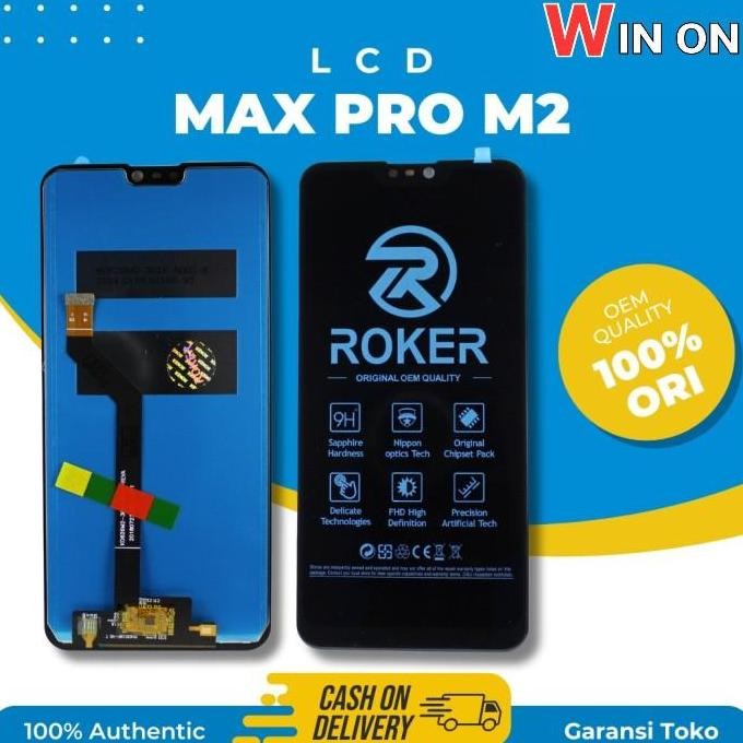 WIN ON - LCD TOUCHSCREEN ASUS ZENFONE MAX PRO M2 TS FULLSET ORI ROKER MURAH