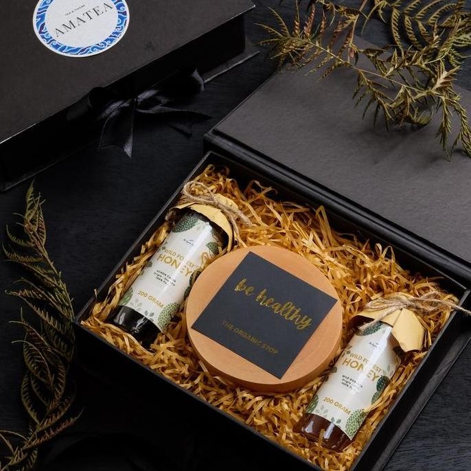 

Ready TheOrganicStop Hampers Kado Parcel Madu 'Always Honey' Premium