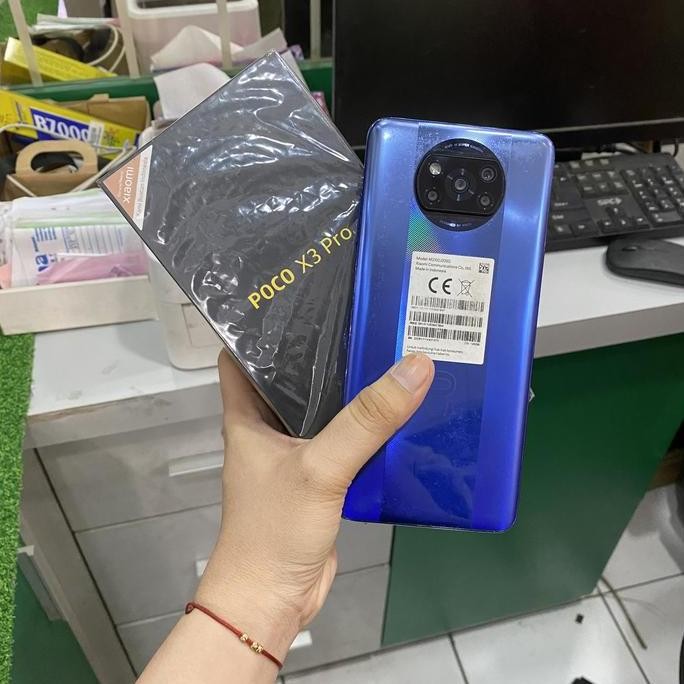 Poco X3 Pro 6/128Gb Second Bekas Pakai Normal Fullset Original Resmi Co