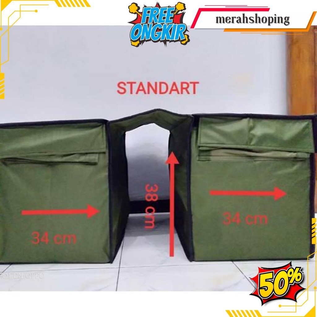 Tas Pos Putra Jaya/Tas Kurir Putra Jaya/Srandul/Obrok Jumbo/Tas Kurir/Tas Rengkek Motor/Tas Ronjot O