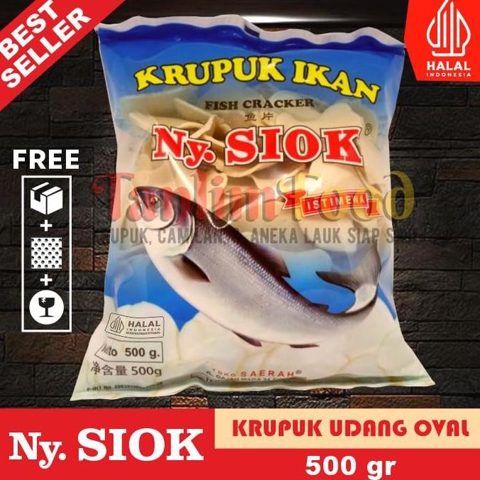 

(Allthebest) Kerupuk Ikan / Fish Crackers Original Ny Siok - TanlimFood