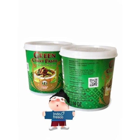 

Promo Pantai Norasingh Green Curry Paste 400G - Bumbu Kari Hijau Thailand Otentik
