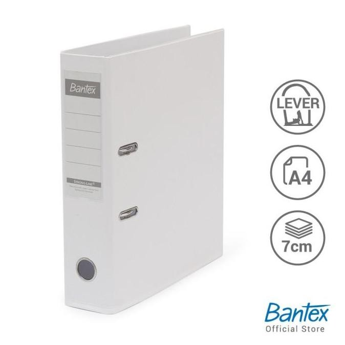 

Promo Bantex Lever Arch File A4 7Cm Putih #1450V07 - Map Arsip Kantor Pvc