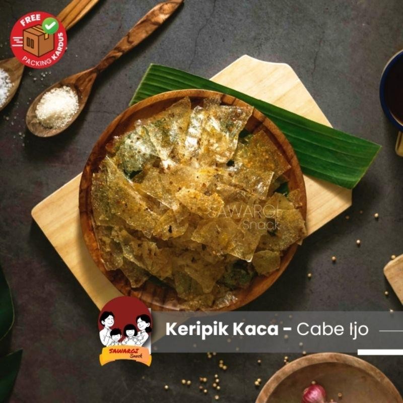 

Ccf Sawargi Snack - Keripik Kaca Premium 250G Renyah Pedas