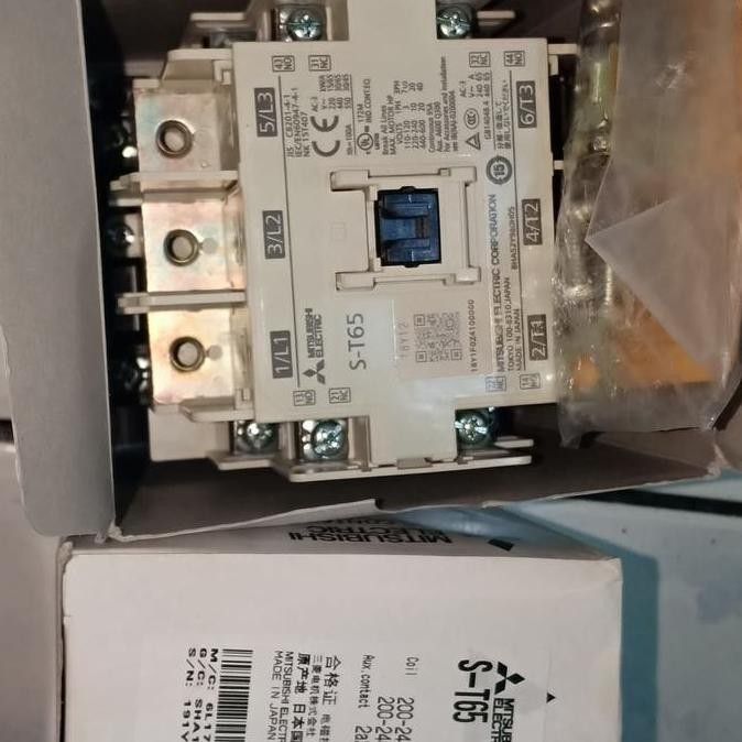 TERMURAH - contactor ST65 ST 65 ST-65 200-240 V Kontaktor Mitsubishi