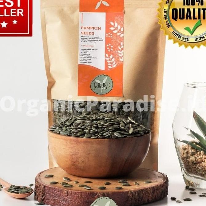 

GL Roasted Pumpkin Seeds / Pumpkin Seed Panggang 500gr