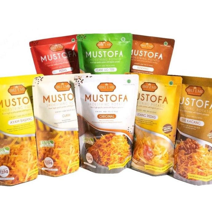 

GL Kentang Mustofa Ibu Emi Makanan Snacks Food Bawang Manis Pedas