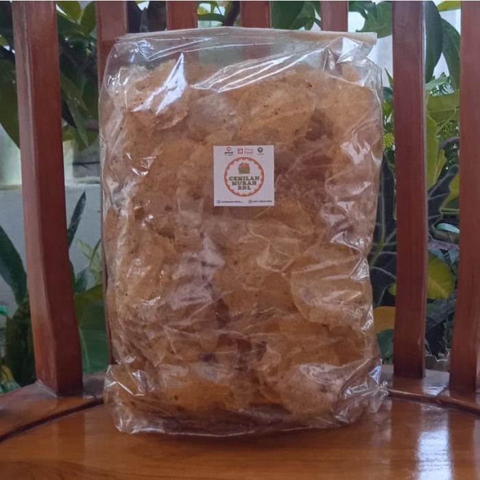 

CCF Keripik Kaca Pedas 1 Kg / Packingan FREE KARDUS
