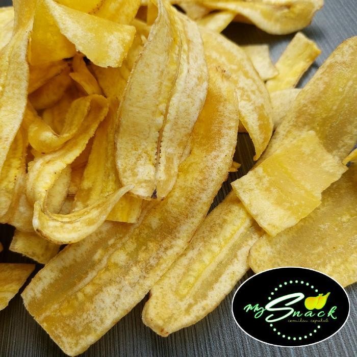 

Ccf Keripik Kripik Pisang Asin Manis 500Gr Alami Cemilan Makanan Camilan Crispy Food Manis