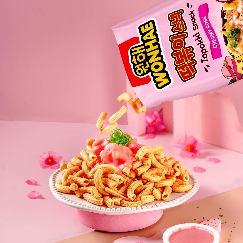 

Ccf Paket Isi 4 - Wonhae Topokki Snack Creamy Rose 80 Gr By Mujigae Official Store