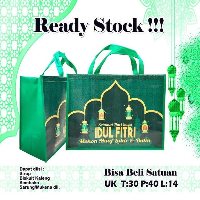 

Ready Paket 12 Tas Lebaran Jumbo Bingkisan Parcel Idul Fitri Premium