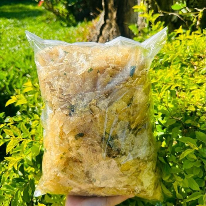 

CCF 1Kg Kripca Keripik Kaca Original Daun jeruk ori Camilan Food Snacks Kripik