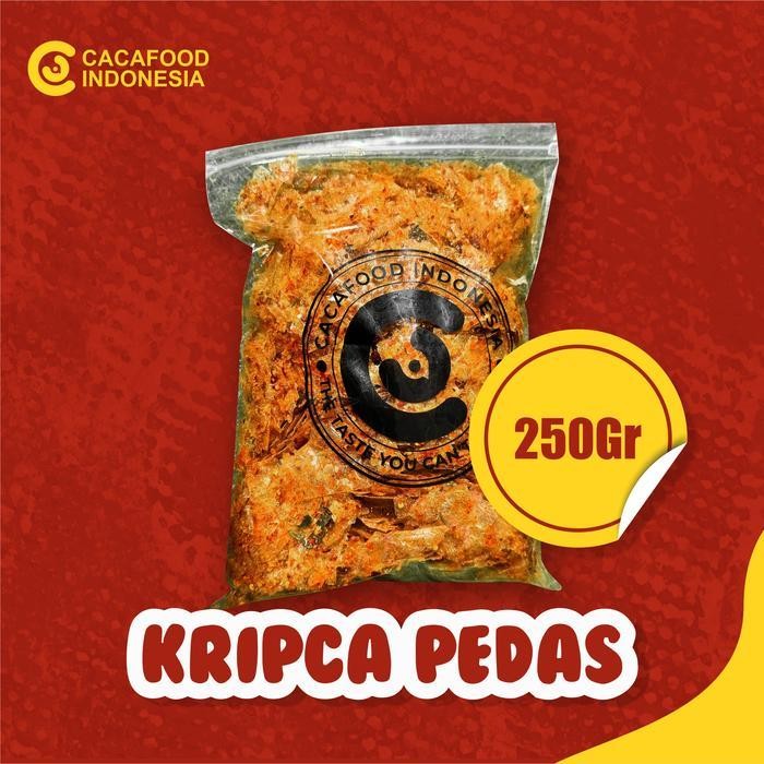 

Ccf [Buy 1 Get 1] Kripca Pedas 250 Gr + Kripca Asin 250 Gr ( Free) Cacafood Keripik Snacks Cemilan Kripik Keripikkaca