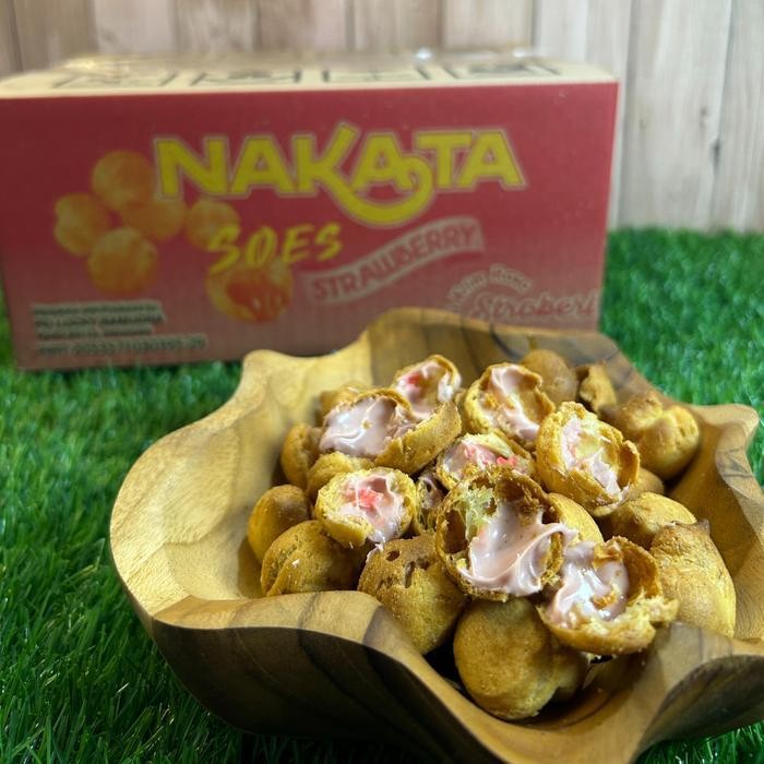 

Ccf Cod Soes Strawberry/Coklat/ 500G/1Kg / Mix Rasa/Halal Kue Sus Kering Isi Soes Coklat Lumer 1 Kgr Enak Murah Cemilan Keluarga, Cocok Untuk Dewasa Dan Anak-Anak Chocolate Food Makanan Snack Manis