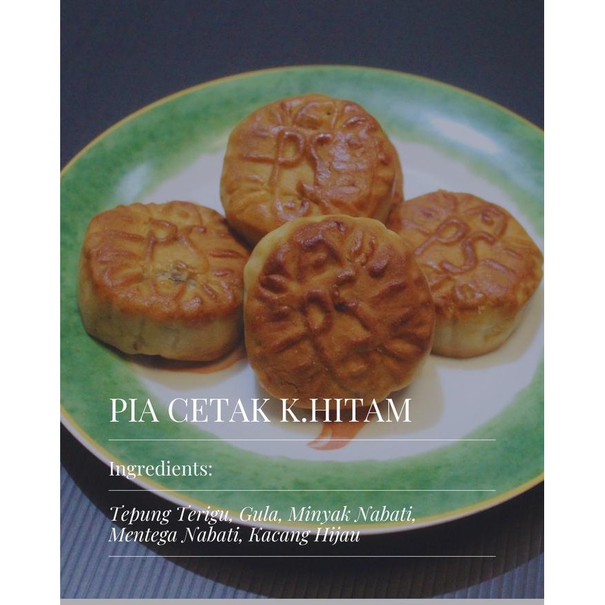

Ccf Kue Pia Kacang Hitam 5Pcs/Pack Cemilan Kopi