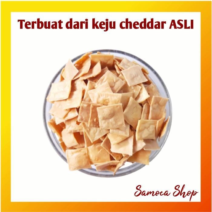 

Ccf Keju Chips Panggang Renyah Cemilan Sehat Diet Keto Debm Kemasan 55Gr