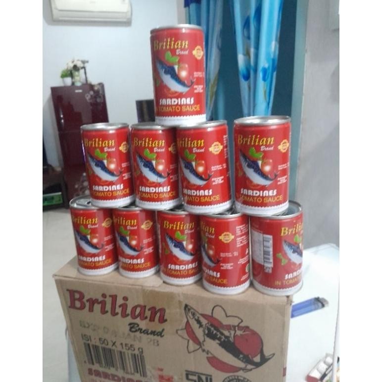 

Sarden Brilian 155 Gr Paket 10 Kaleng Exp 2028 Terbaru
