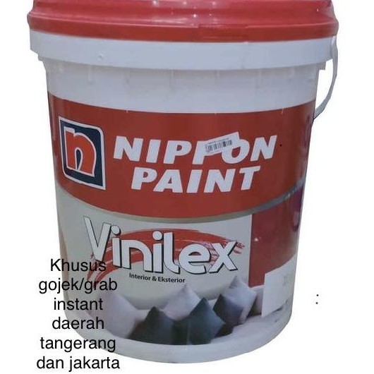 TERMURAH - cat tembok vinilex kembang warna putih 25kg