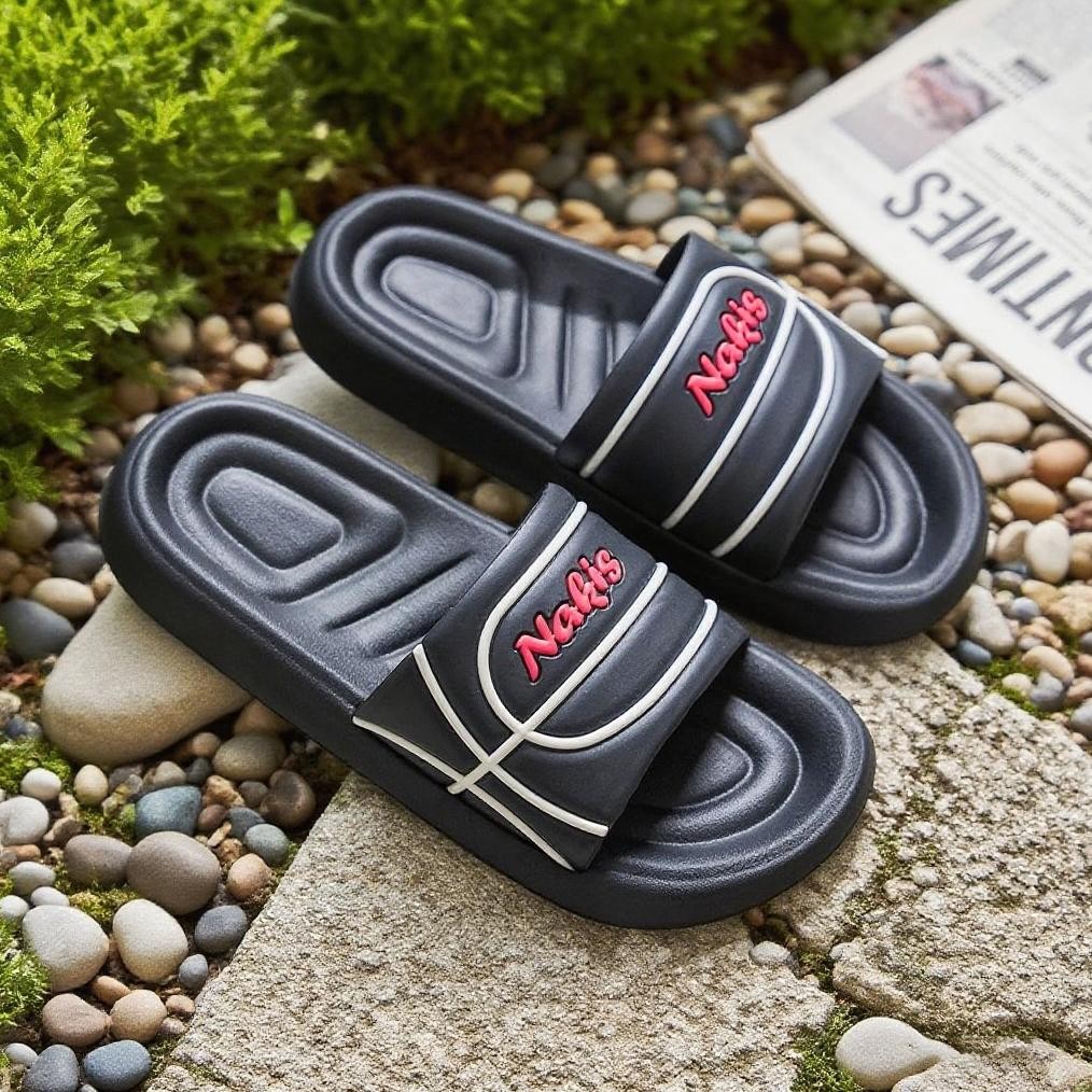 [Js305] Sandal Ringan Pria Sandal Pria Model Baru Eva Unisex Sandal Tahan Air Sandal Cowok Ukuran 35